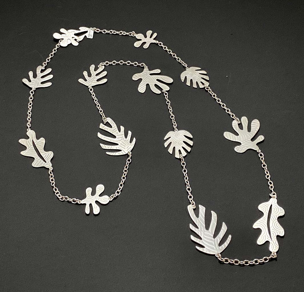 Tropical Leaves Necklace